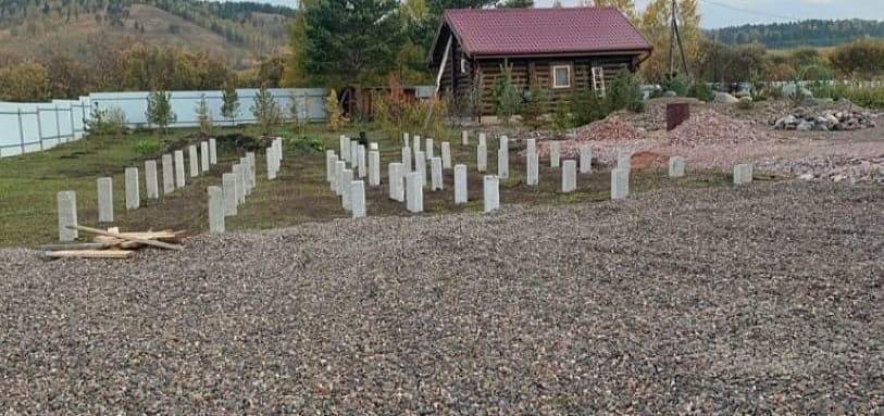 Фундамент на забивных ЖБ сваях