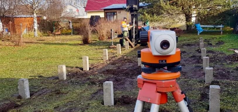 Фундамент на забивных ЖБ сваях
